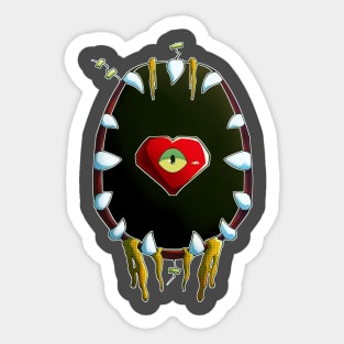 Mad rat's Heart! Sticker